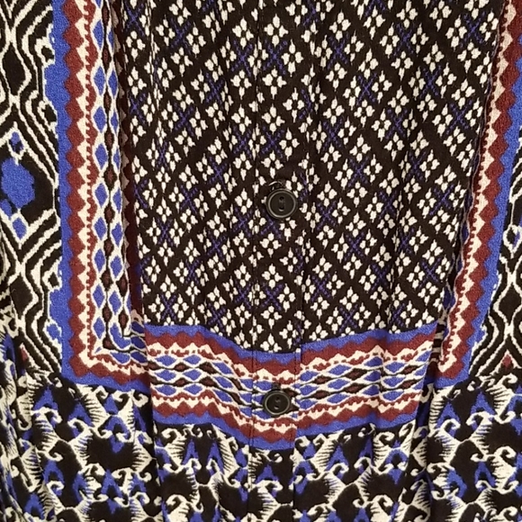 Lucky Brand Long Sleeve Button Down Blouse in L - Picture 5 of 11